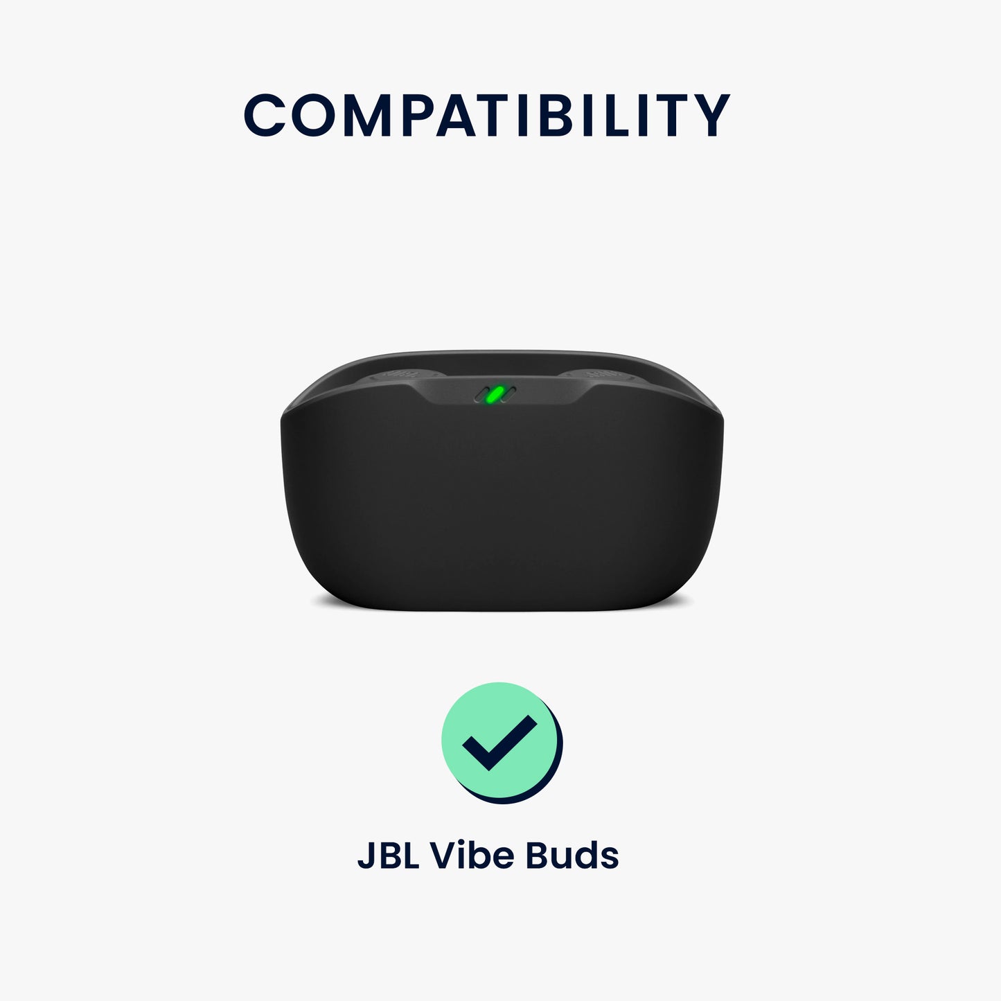 kwmobile Hülle kompatibel mit JBL Vibe Buds Hülle - Kopfhörer Case - TPU Cover - Schutzhülle