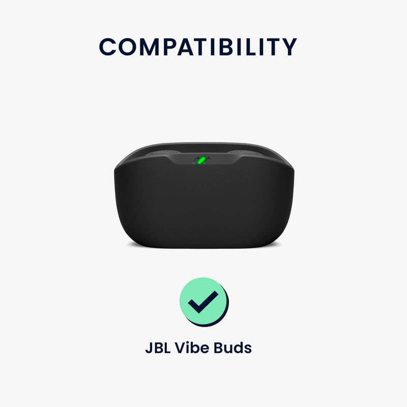 kwmobile Hülle kompatibel mit JBL Vibe Buds Hülle - Kopfhörer Case - TPU Cover - Schutzhülle