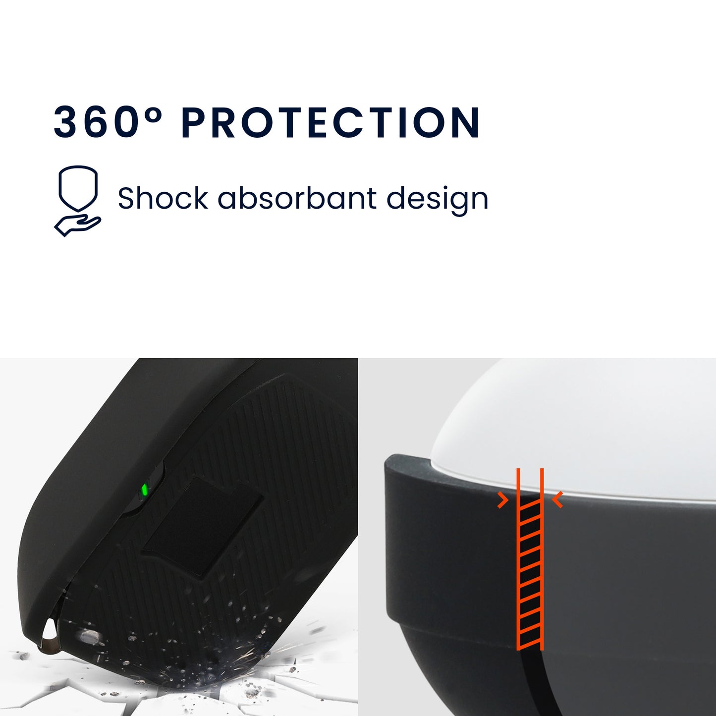 kwmobile Hülle kompatibel mit JBL Vibe Buds Hülle - Kopfhörer Case - TPU Cover - Schutzhülle