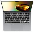 kwmobile Tastaturschutz für Apple Macbook Air 13.6 M3 2024 A3113 QWERTY US Keyboard Cover Abdeckung