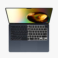kwmobile Tastaturschutz für Apple Macbook Air 15 M3 2024 A3114 - QWERTY US Keyboard Cover Abdeckung