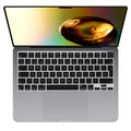 Silikon Tastaturschutz QWERTY (Spanien) kompatibel mit Apple Macbook Air 13.6 M3 2024 A3113