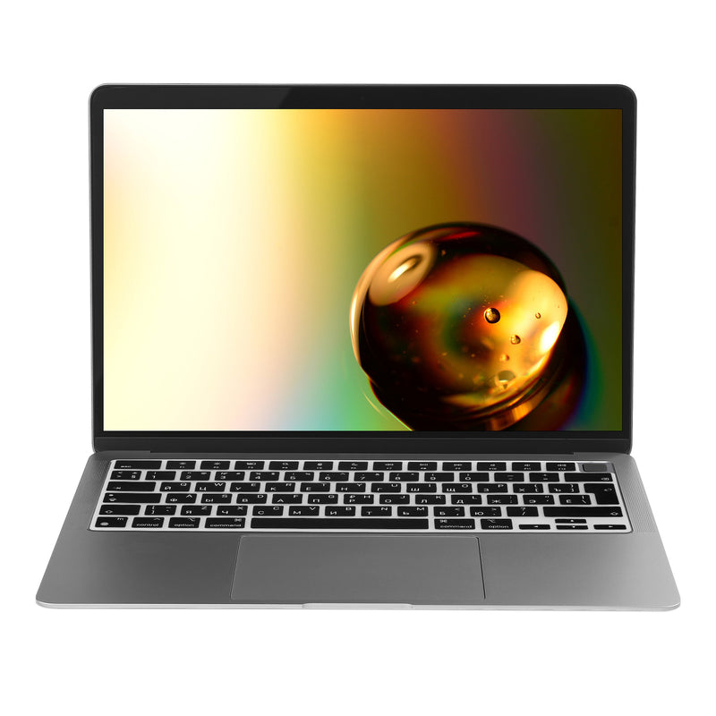 kwmobile Tastaturschutz für Apple Macbook Air 15 M3 2024 A3114 - QWERTY Russisch Keyboard Cover Abdeckung