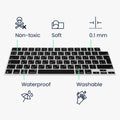 kwmobile Tastaturschutz für Apple Macbook Air 15 M3 2024 A3114 - QWERTY Russisch Keyboard Cover Abdeckung
