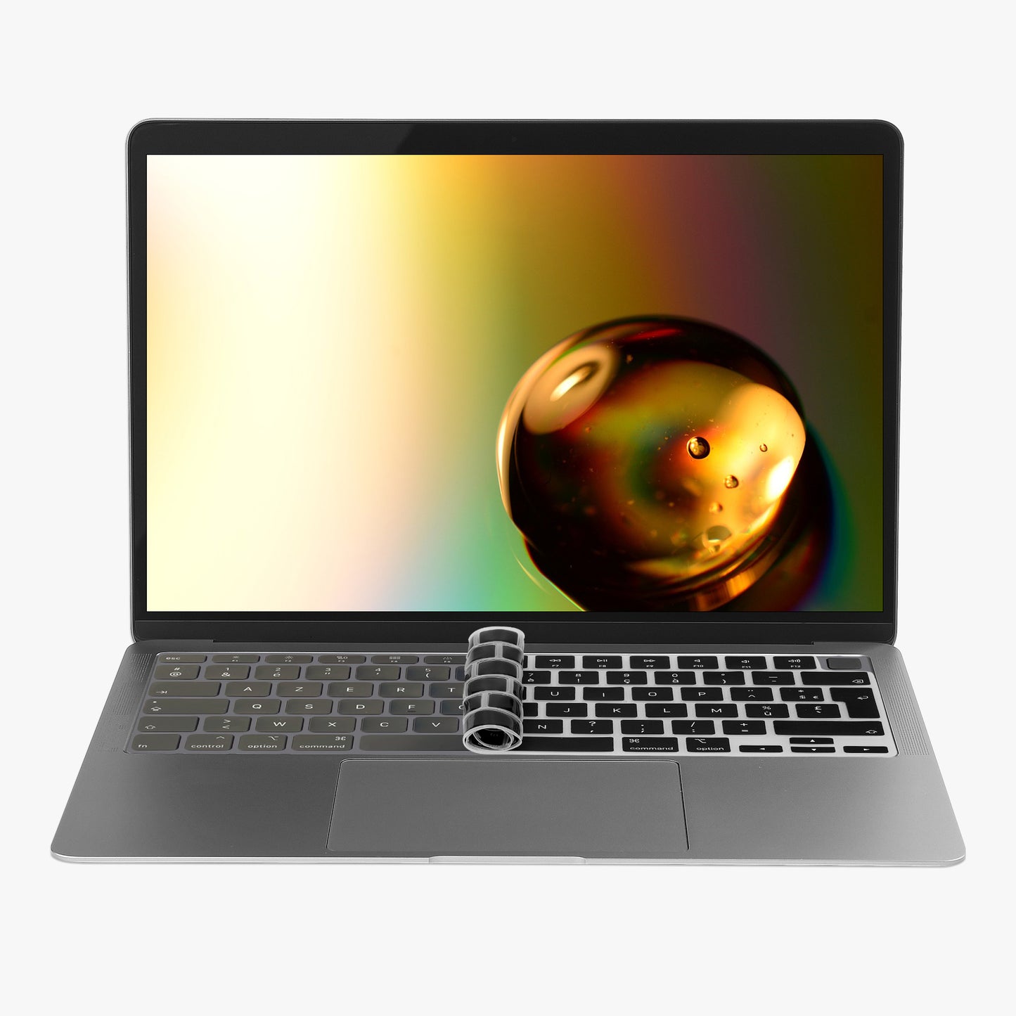 kwmobile Tastaturschutz AZERTY (Frankreich, Belgien) kompatibel mit Apple Macbook Air 13.6 M3 2024 A3113