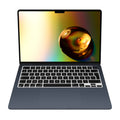 Silikon Tastaturschutz AZERTY (Frankreich, Belgien) kompatibel mit Apple Macbook Air 15 M3 2024 A3114