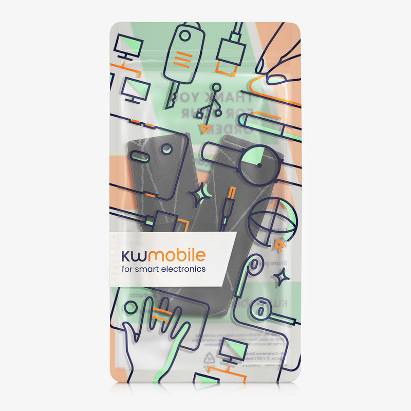 kwmobile Ersatz Bügelpolster kompatibel mit SteelSeries Arctis 3 / Arctis 5 Kopfbügel Kopfhörer Ersatz Bügel mit Polster