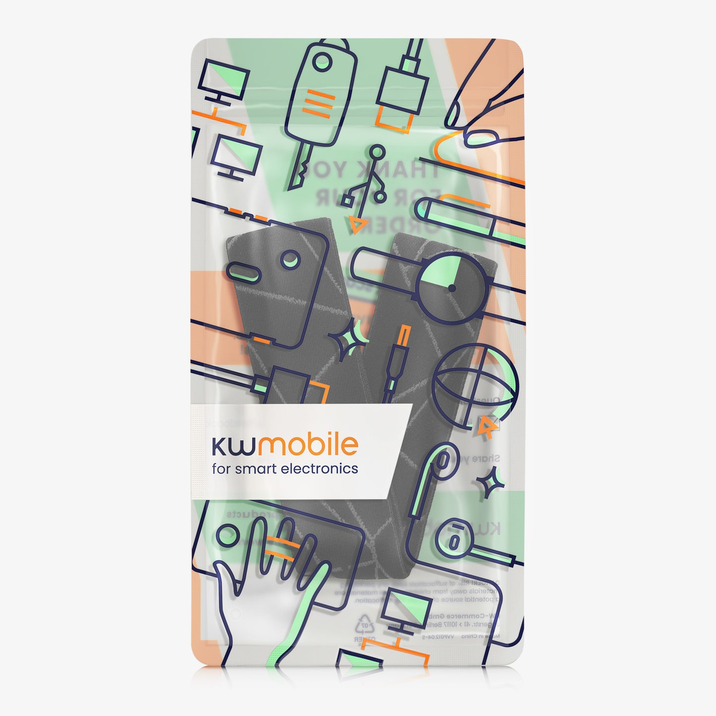 kwmobile Ersatz Bügelpolster kompatibel mit SteelSeries Arctis 7 / Arctis 9 / Arctis 9X / Arctis PRO Kopfbügel