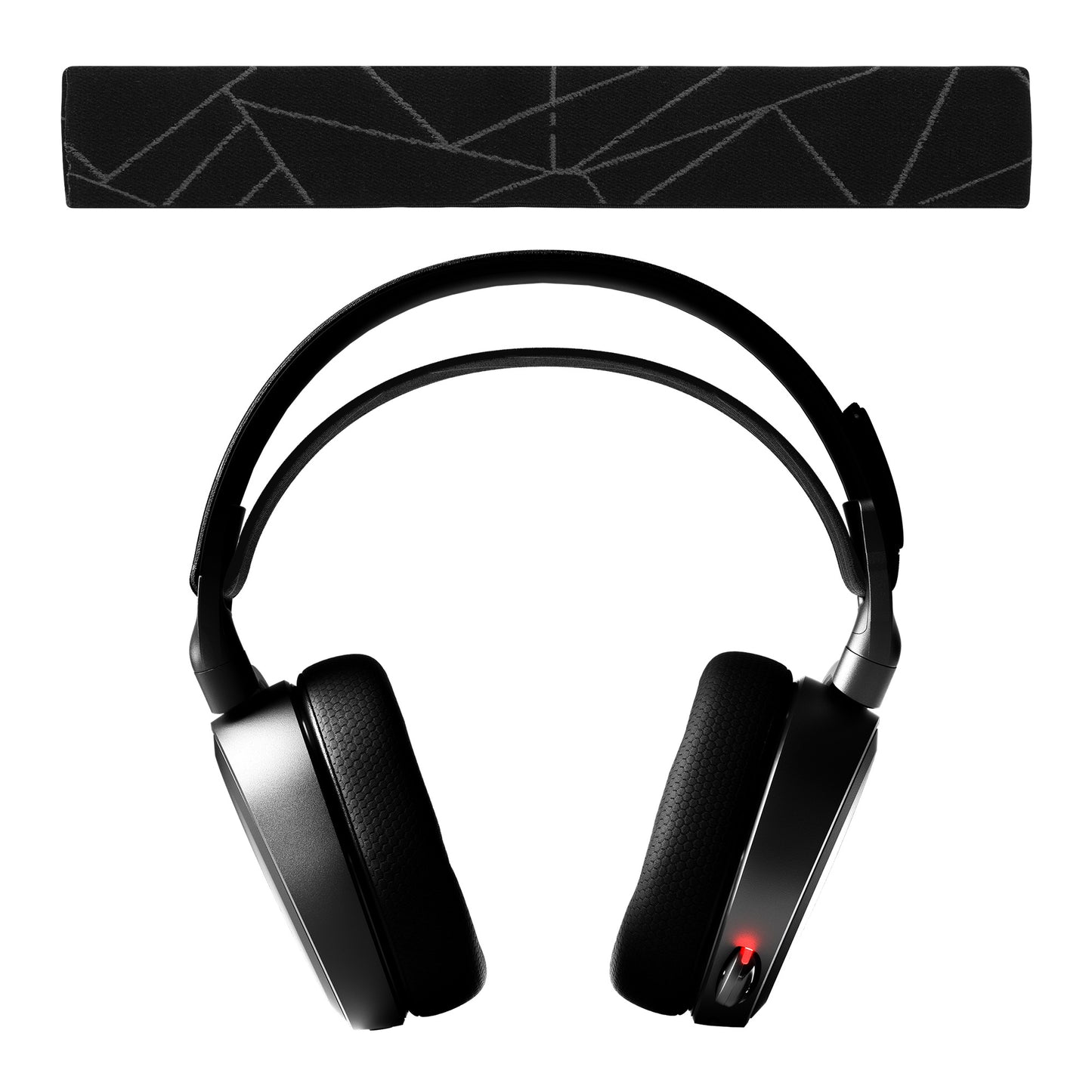 kwmobile Ersatz Bügelpolster kompatibel mit SteelSeries Arctis 7 / Arctis 9 / Arctis 9X / Arctis PRO Kopfbügel