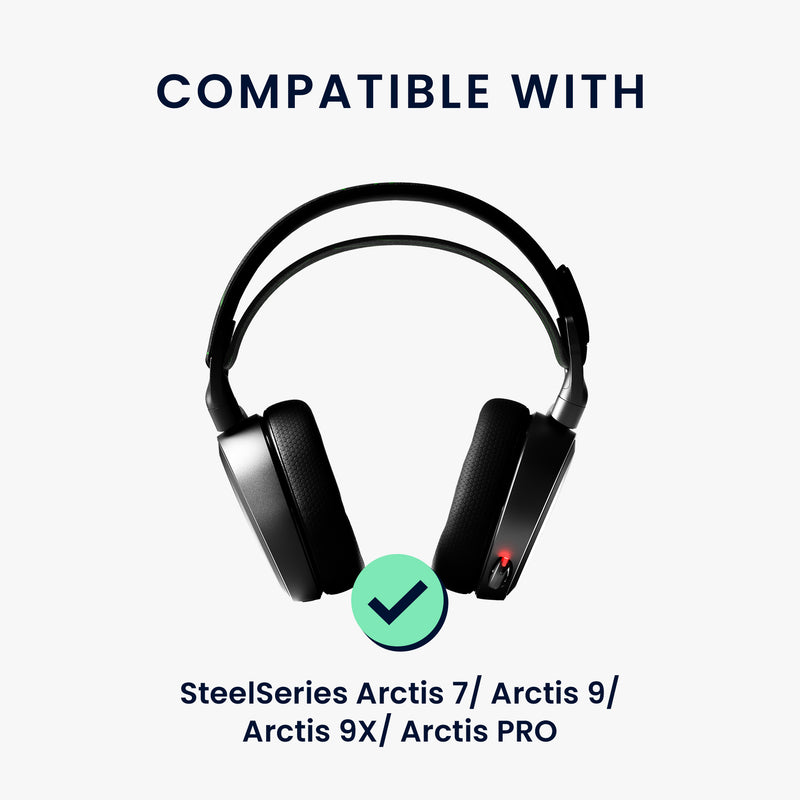 kwmobile Ersatz Bügelpolster kompatibel mit SteelSeries Arctis 7 / Arctis 9 / Arctis 9X / Arctis PRO Kopfbügel
