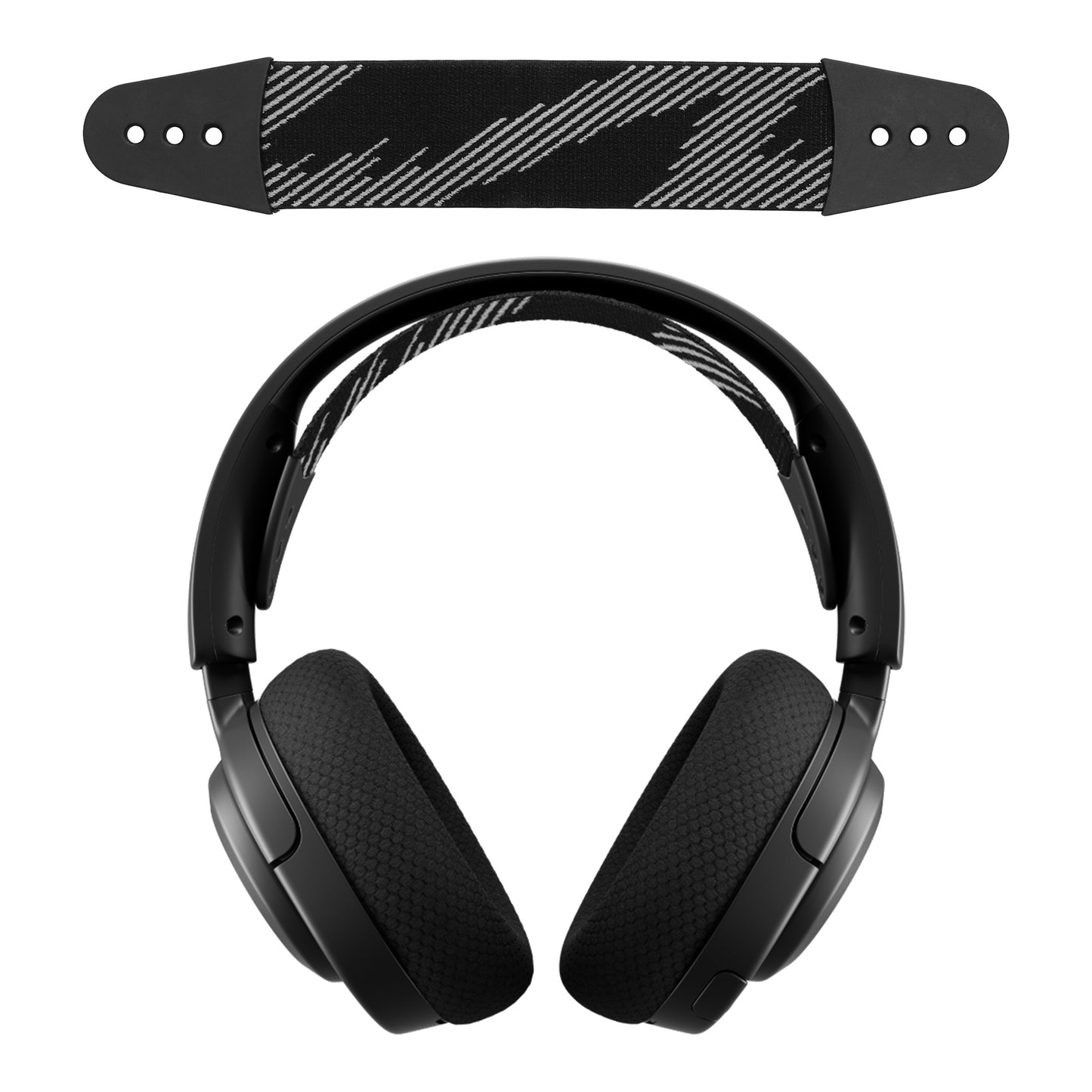 kwmobile Ersatz Bügelpolster kompatibel mit SteelSeries Arctis NOVA 1 / NOVA 1X / NOVA 3 Kopfbügel Kopfhörer Ersatz Bügel