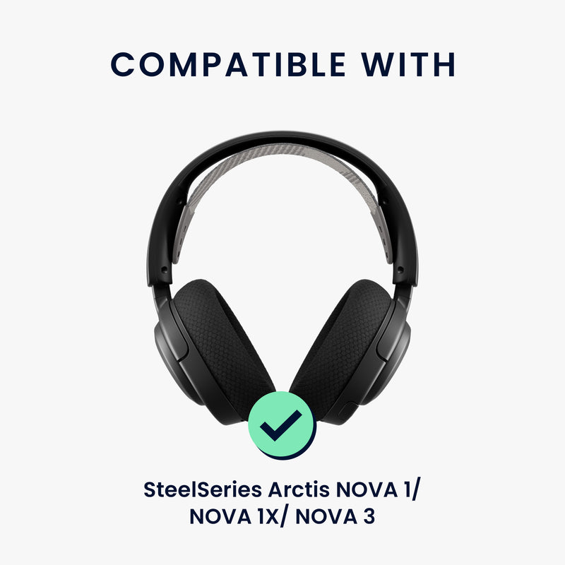 kwmobile Ersatz Bügelpolster kompatibel mit SteelSeries Arctis NOVA 1 / NOVA 1X / NOVA 3 Kopfbügel Kopfhörer Ersatz Bügel