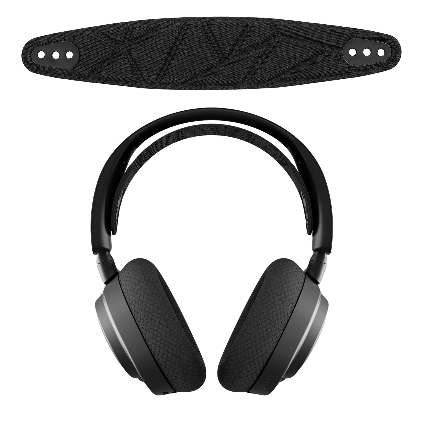 kwmobile Ersatz Bügelpolster kompatibel mit SteelSeries Arctis NOVA PRO / NOVA 7P / NOVA 7X Kopfbügel Kopfhörer Ersatz Bügel mit Polster
