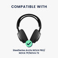 kwmobile Ersatz Bügelpolster kompatibel mit SteelSeries Arctis NOVA PRO / NOVA 7P / NOVA 7X Kopfbügel Kopfhörer Ersatz Bügel mit Polster