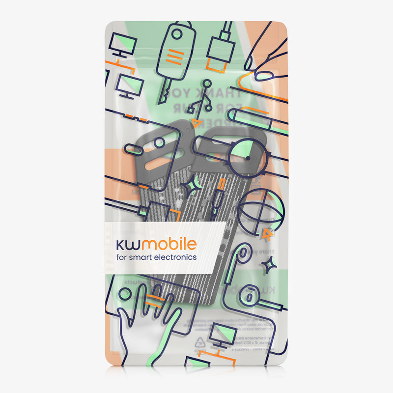 kwmobile Ersatz Bügelpolster kompatibel mit Logitech G733 / G335 / G535 Kopfbügel Kopfhörer Ersatz Bügel mit Polster