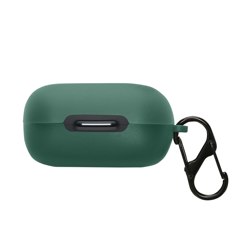 kwmobile Hülle kompatibel mit Anker soundcore C30i Kopfhörer - Silikon Schutzhülle Etui Case Cover Schoner in Dunkelgrün Dunkelgrün  