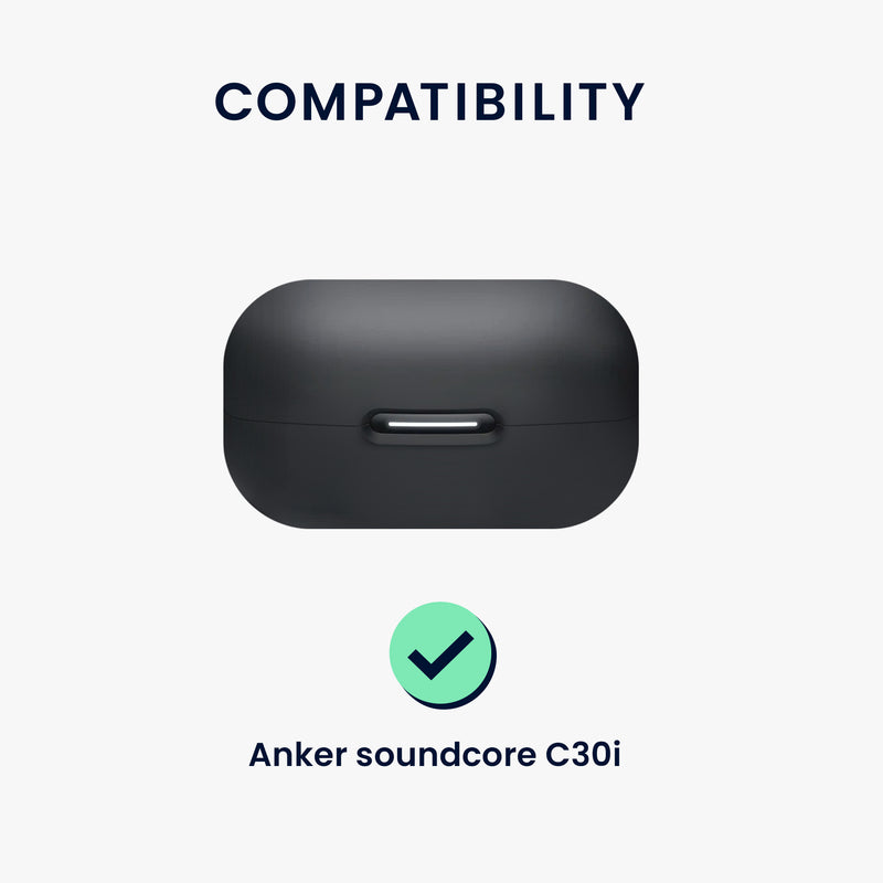 kwmobile Hülle kompatibel mit Anker soundcore C30i Kopfhörer Schutzhülle Etui Case Cover Schoner