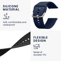kwmobile Uhrenarmband für CMF by Nothing Watch Pro (D395) Armband Fitnesstracker Band Set Ersatzarmband Smartwatch