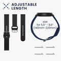 kwmobile Uhrenarmband für CMF by Nothing Watch Pro (D395) Armband Fitnesstracker Band Set Ersatzarmband Smartwatch
