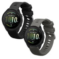 kwmobile Sportarmband kompatibel mit Garmin Forerunner 165 / Forerunner 165 Music Armband - Fitnesstracker Band Set