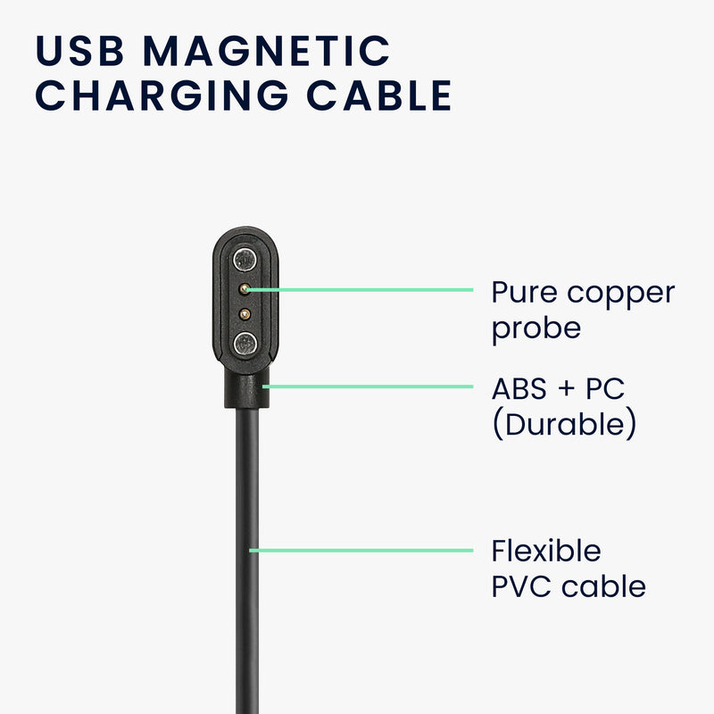kwmobile USB Kabel Charger kompatibel mit CMF by Nothing Watch Pro Ladekabel Smart Watch Ersatzkabel Fitnesstracker Aufladekabel