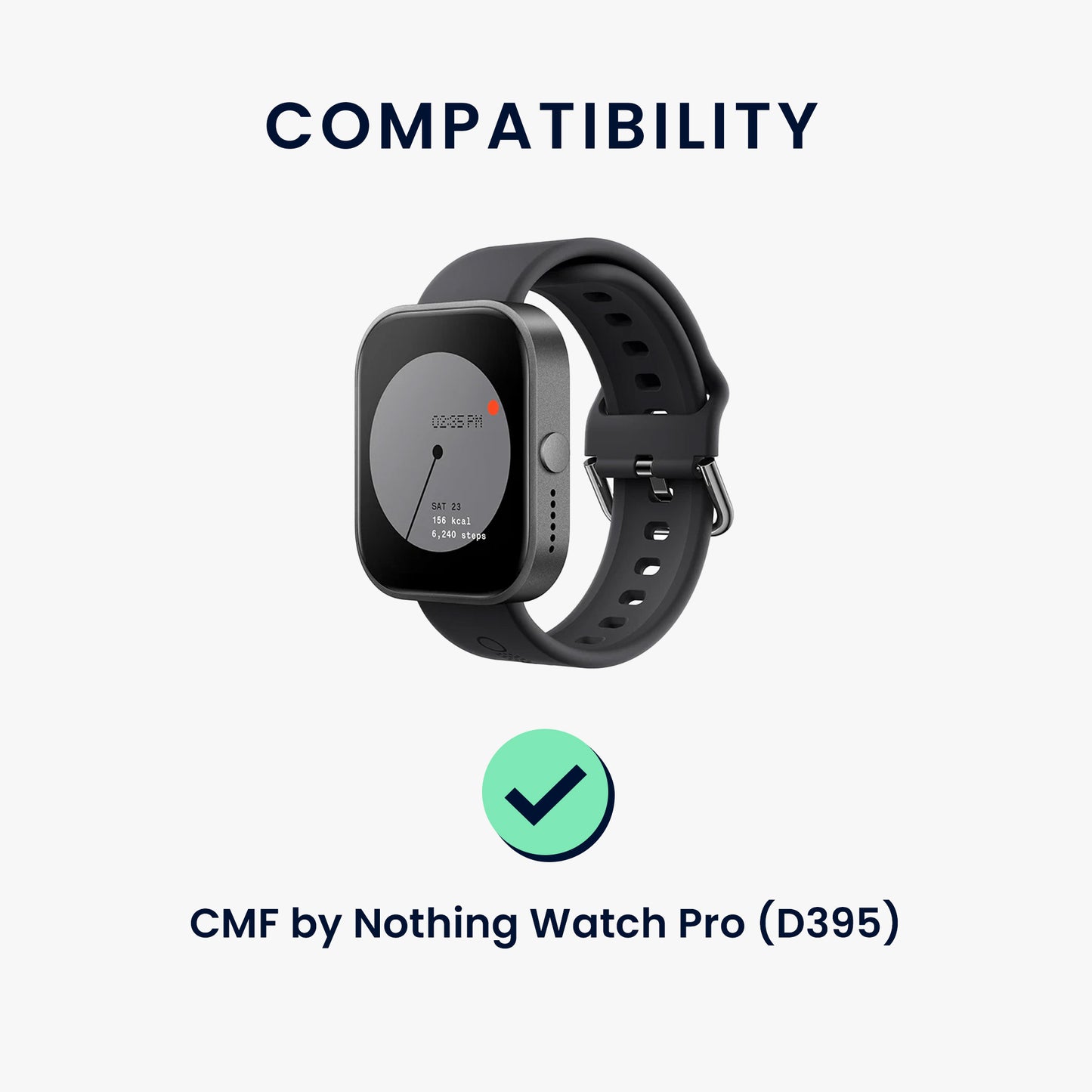 kwmobile USB Kabel Charger kompatibel mit CMF by Nothing Watch Pro Ladekabel Smart Watch Ersatzkabel Fitnesstracker Aufladekabel