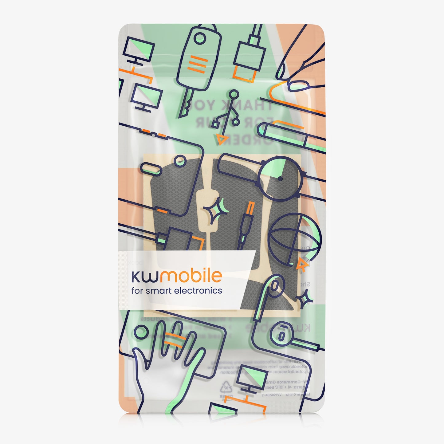 kwmobile Gaming Maus Grip Tape für Logitech G Pro Wireless Mouse Grip Tape Rutschfestes Griffband für PC Maus
