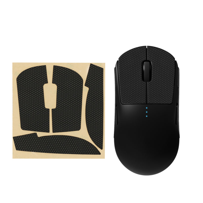 kwmobile Gaming Maus Grip Tape kompatibel mit Logitech G Pro Wireless 1 Maus - Rutschfestes Griffband für PC Maus - Schwarz Schwarz  