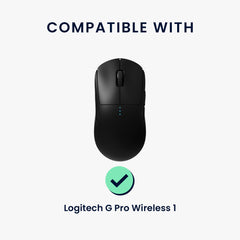 kwmobile Gaming Maus Grip Tape für Logitech G Pro Wireless Mouse Grip Tape Rutschfestes Griffband für PC Maus