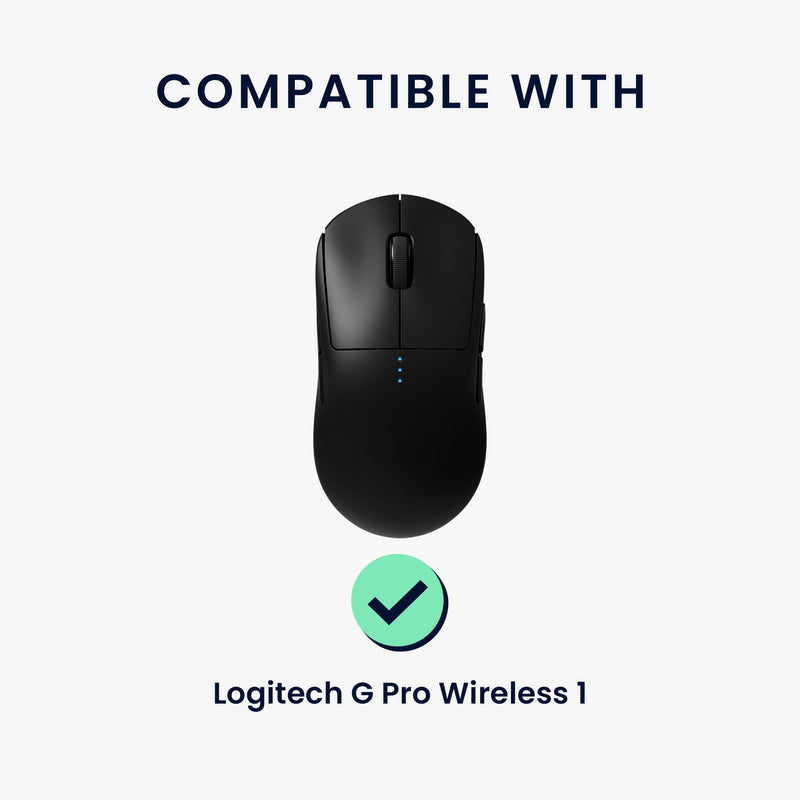 kwmobile Gaming Maus Grip Tape für Logitech G Pro Wireless Mouse Grip Tape Rutschfestes Griffband für PC Maus