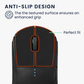 kwmobile Gaming Maus Grip Tape für Logitech G Pro Wireless Mouse Grip Tape Rutschfestes Griffband für PC Maus