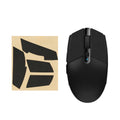 kwmobile Gaming Maus Grip Tape kompatibel mit Logitech G102 / G304 Maus - Rutschfestes Griffband für PC Maus - Schwarz Schwarz  