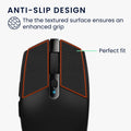 kwmobile Gaming Maus Grip Tape für Logitech G102 / G304 Mouse Grip Tape Rutschfestes Griffband für PC Maus