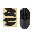 kwmobile Gaming Maus Grip Tape kompatibel mit Logitech G903 / G900 Maus - Rutschfestes Griffband für PC Maus - Schwarz Schwarz  