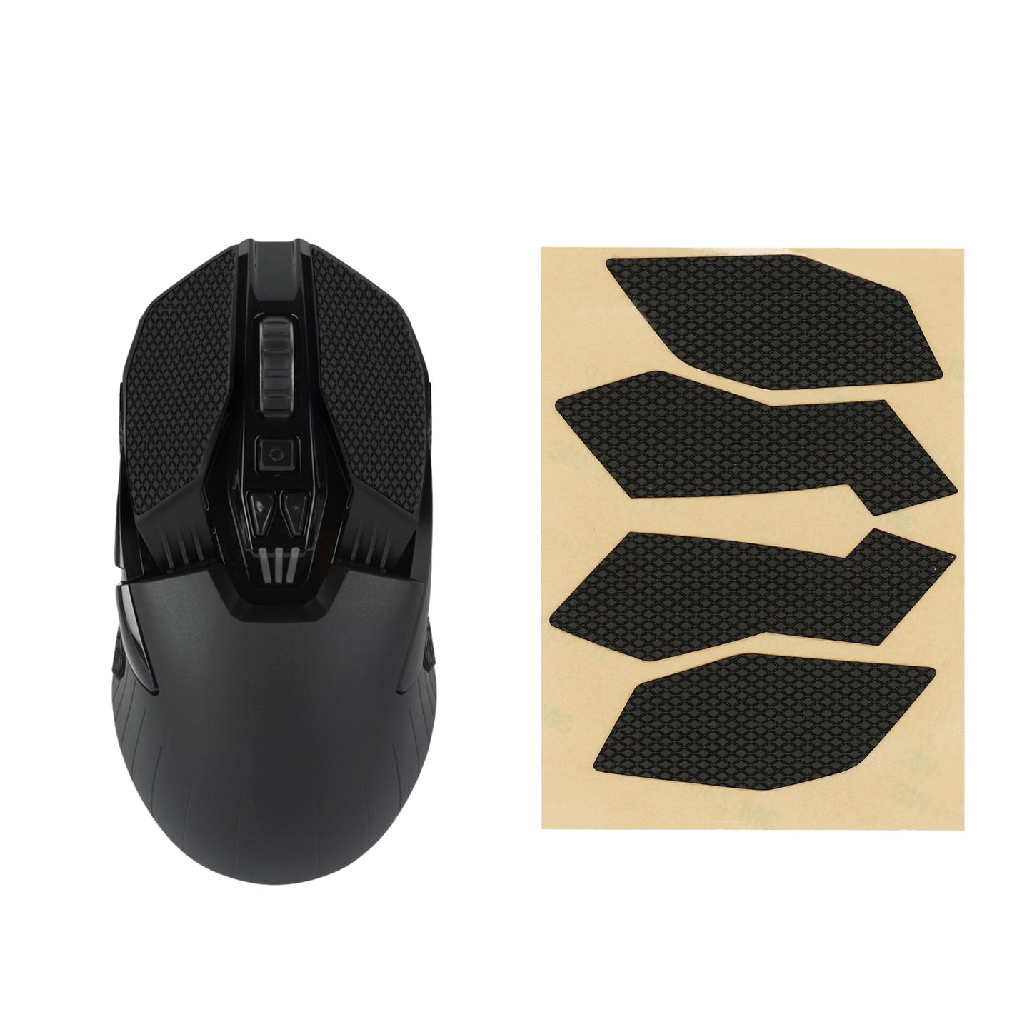 kwmobile Gaming Maus Grip Tape für Logitech G903 / G900 Mouse Grip Tape Rutschfestes Griffband für PC Maus