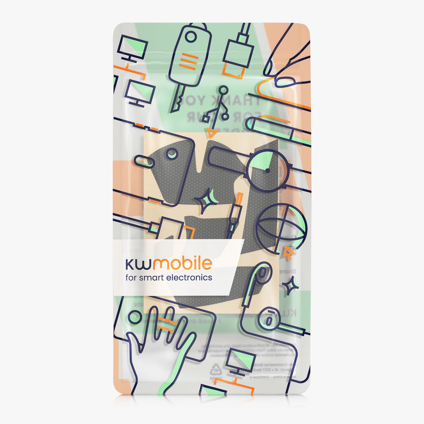 kwmobile Gaming Maus Grip Tape für Logitech G502 X Plus Mouse Grip Tape Rutschfestes Griffband für PC Maus