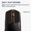 kwmobile Gaming Maus Grip Tape für SteelSeries Rival 3 Mouse Grip Tape Rutschfestes Griffband für PC Maus