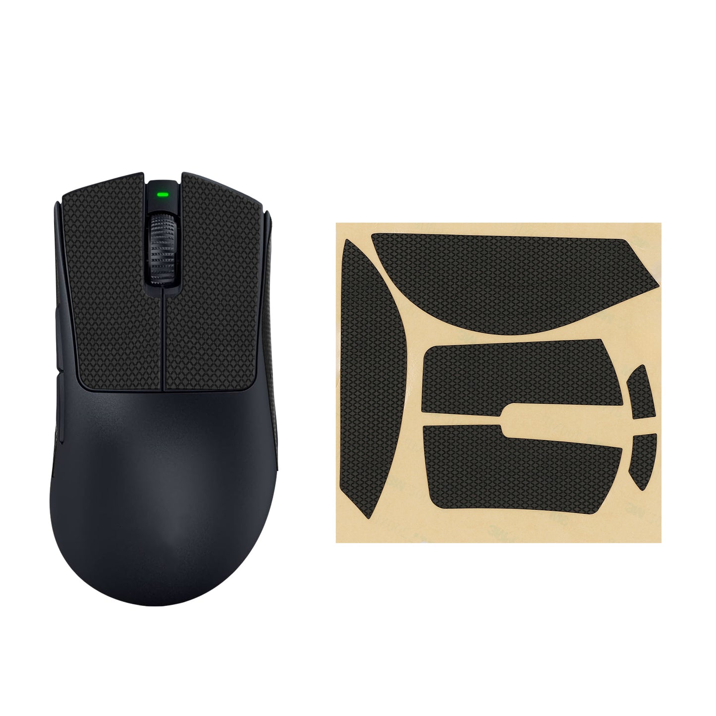 kwmobile Gaming Maus Grip Tape für Razer DeathAdder V3 Pro Mouse Grip Tape