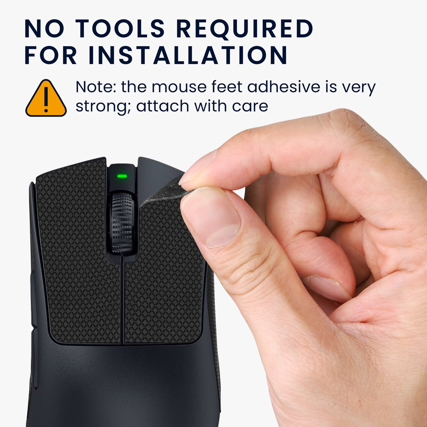 kwmobile Gaming Maus Grip Tape für Razer DeathAdder V3 Pro Mouse Grip Tape