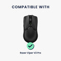 kwmobile Gaming Maus Grip Tape für Razer Viper V2 Pro Mouse Grip Tape - Rutschfestes Griffband für PC Maus