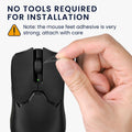 kwmobile Gaming Maus Grip Tape für Razer Viper V2 Pro Mouse Grip Tape - Rutschfestes Griffband für PC Maus