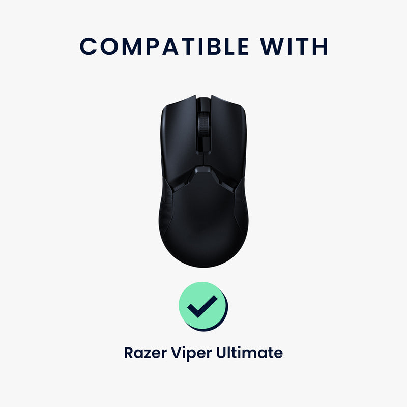 kwmobile Gaming Maus Grip Tape für Razer Viper Ultimate Mouse Grip Tape Rutschfestes Griffband für PC Maus