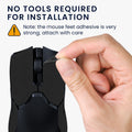 kwmobile Gaming Maus Grip Tape für Razer Viper Ultimate Mouse Grip Tape Rutschfestes Griffband für PC Maus