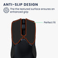 kwmobile Gaming Maus Grip Tape für Razer Viper Ultimate Mouse Grip Tape Rutschfestes Griffband für PC Maus