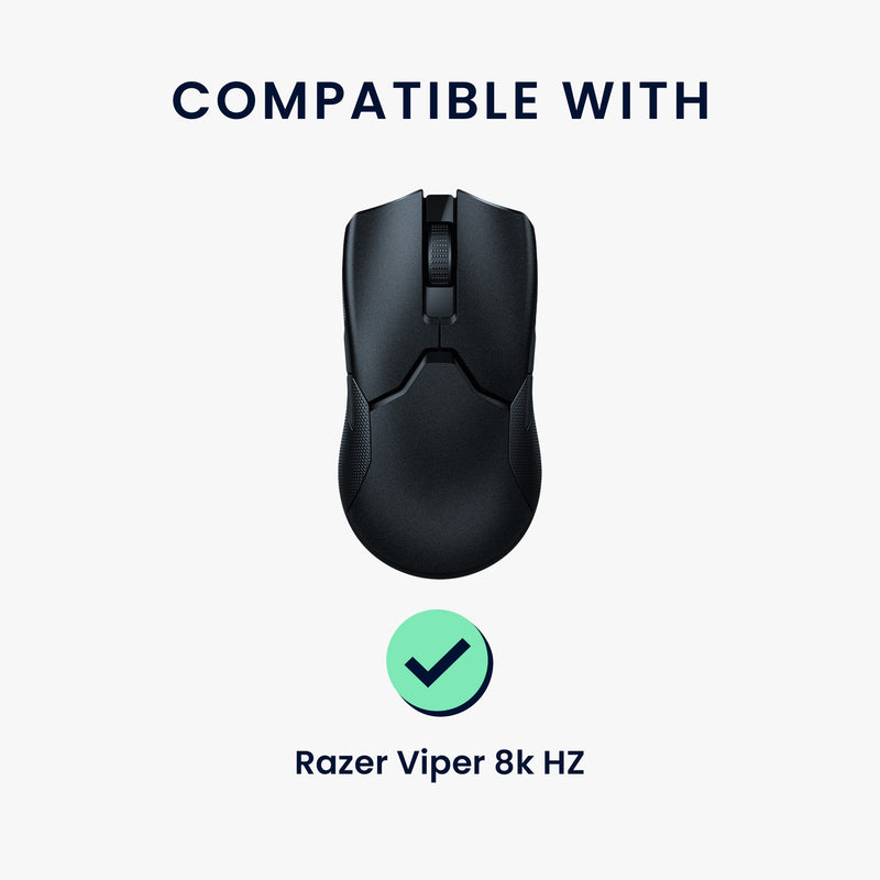 kwmobile Gaming Maus Grip Tape für Razer Viper 8k HZ Mouse Grip Tape Rutschfestes Griffband für PC Maus