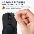 kwmobile Gaming Maus Grip Tape für Razer Viper 8k HZ Mouse Grip Tape Rutschfestes Griffband für PC Maus