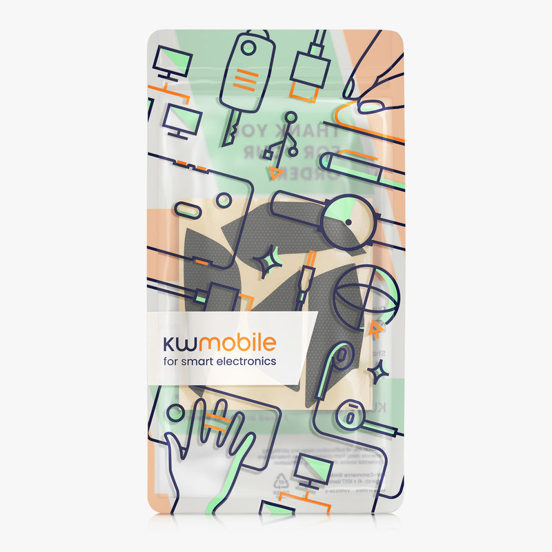 kwmobile Gaming Maus Grip Tape für Razer Basilisk X Hyper Speed Mouse Grip Tape - Rutschfestes Griffband für PC Maus