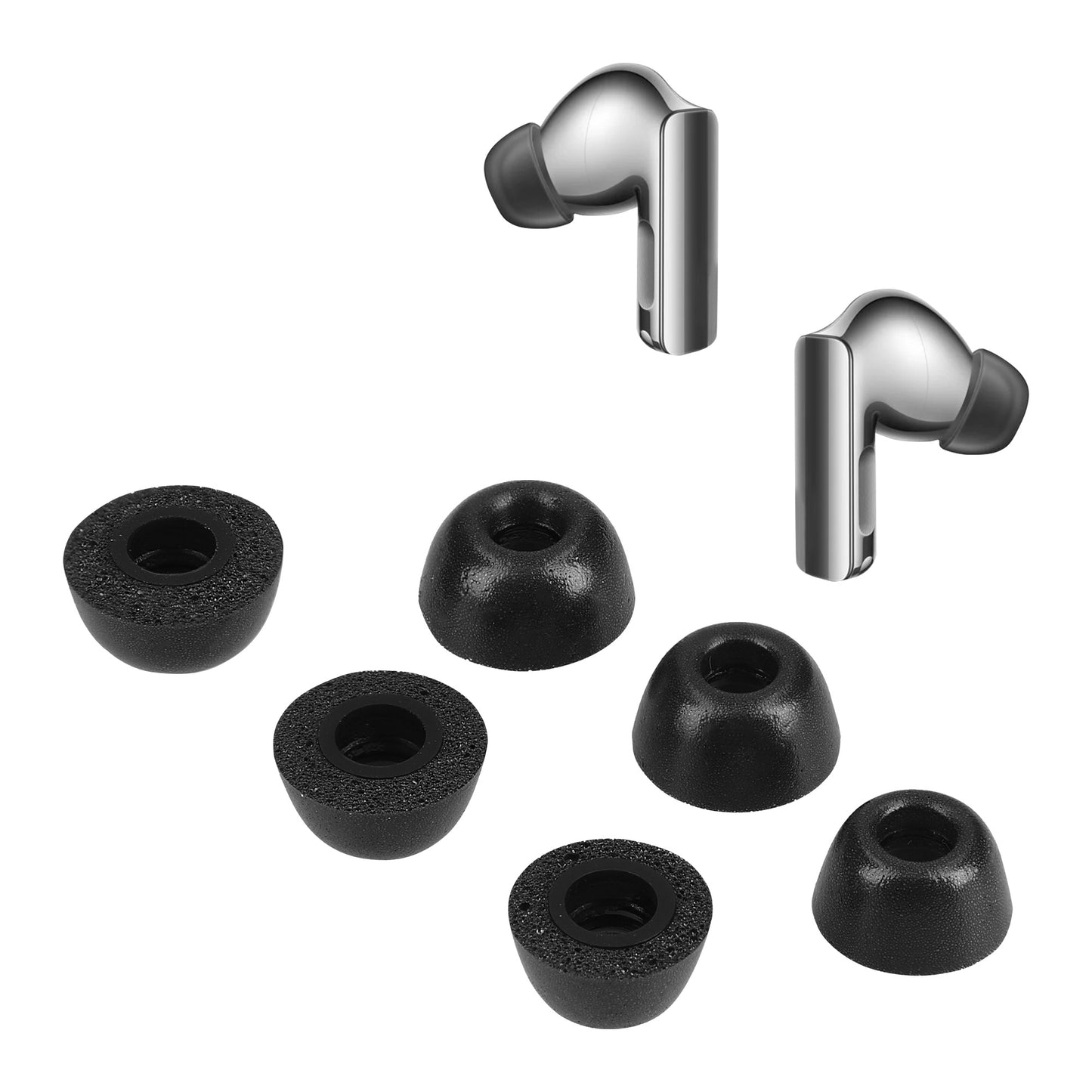 kwmobile Ersatz In Ear Kopfhörer kompatibel mit Huawei FreeBuds Pro 3 Polster Ohrstöpsel In-Ear Ohrhörer
