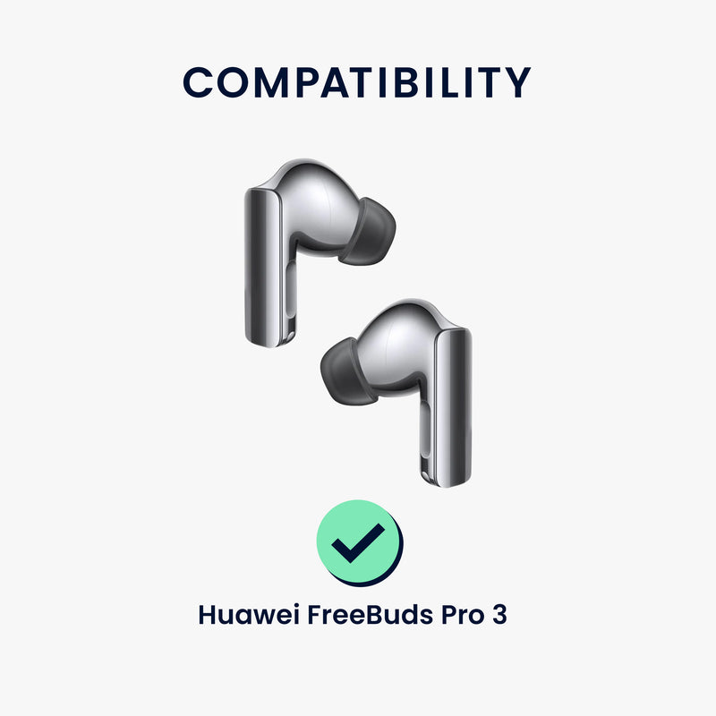 kwmobile Ersatz In Ear Kopfhörer kompatibel mit Huawei FreeBuds Pro 3 Polster Ohrstöpsel In-Ear Ohrhörer