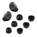 kwmobile 6x Ersatz In Ear Kopfhörer kompatibel mit Samsung Galaxy Buds FE - 3 Größen - Polster Ohrstöpsel In-Ear Ohrhörer - Schwarz Schwarz  